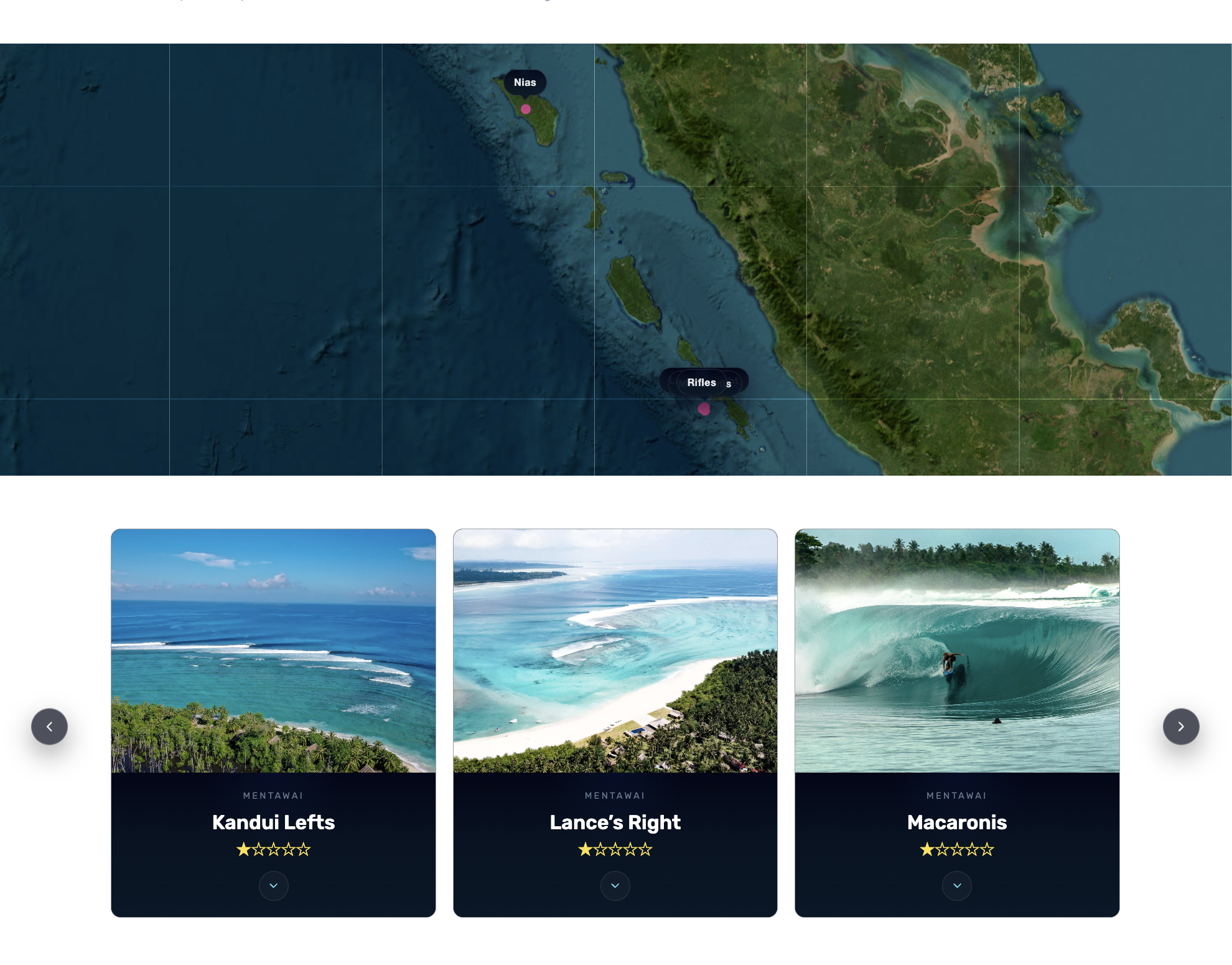 Explore surf destinations worldwide